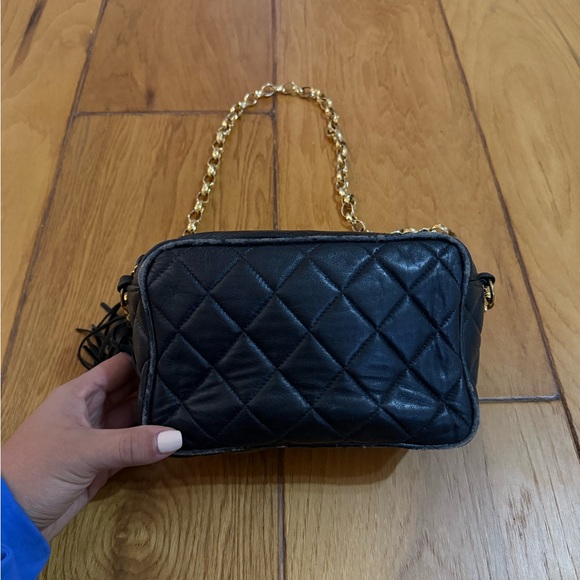 CHANEL Vintage Matelasse Tassel Bag - Picture 5 of 14